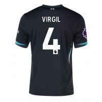 Muški Nogometni Dres Liverpool Virgil van Dijk #4 Gostujuci 2024-25 Kratak Rukav